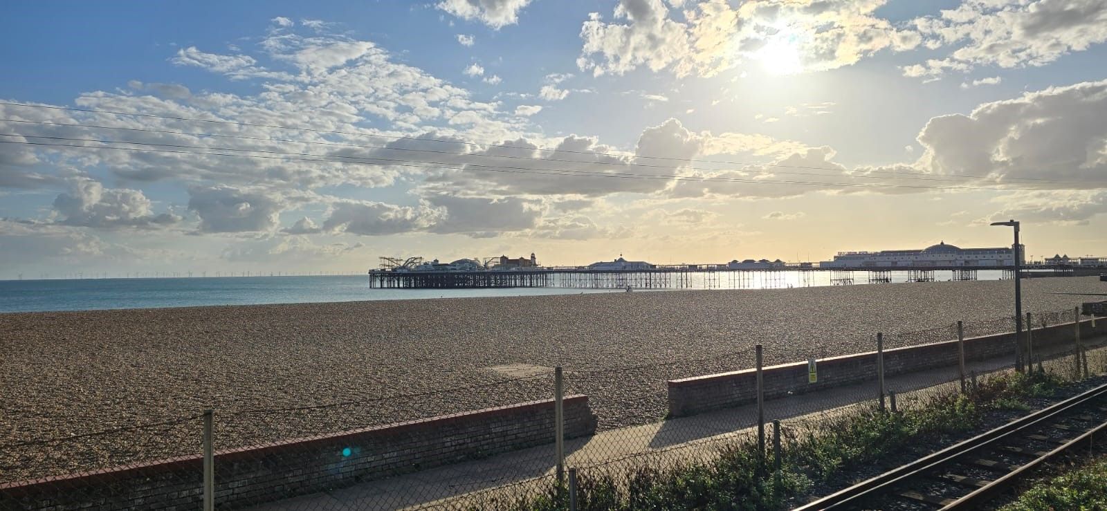 Brighton Pier at sunset